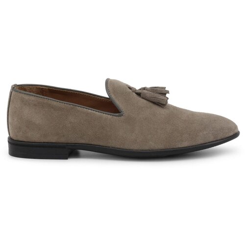 Duca di Morrone Slips on Ascanio - Suede Dove Gray Kostanjeva Cene