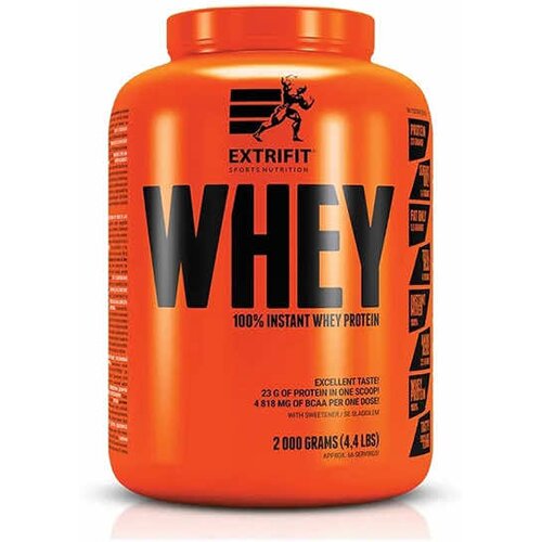 ExtriFit 100% Whey Protein, Čokolada i vanila, 2000g Slike