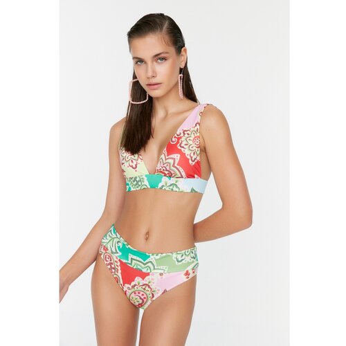 Trendyol Floral Patterned Bikini Bottoms Slike