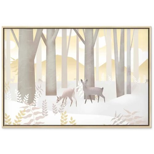  Slika - Fairy-Tale Forest (1 Part) Vertical - Third Variant 60x40 U prirodnom drvenom okviru Slike