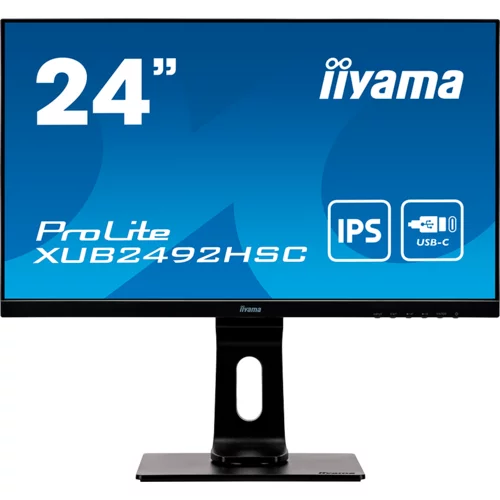 Iiyama 23.8" IIYAMA XUB2492HSC-B1 USB-C Display (XUB2492HSC-B1)