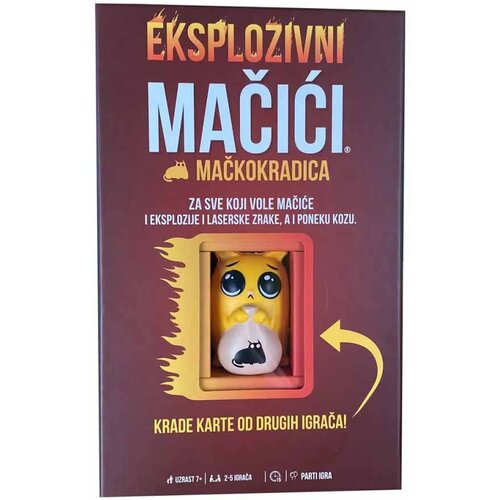 Asmodee Dru&amp;scaron;tvena igra Eksplozivni Mačići - Mačkokradica Slike