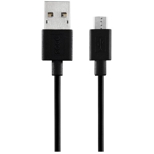 QDOS kabel za polnjenje in sinhronizacijo iz mikro usb v usb 2.0 powershare 1 m, ?rna, (21683694) Slike