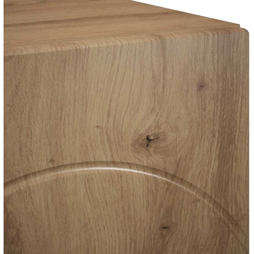  TV stalak 140 x 34.5 x 40 cm Hrast artisan Konstruirano drvo Slike