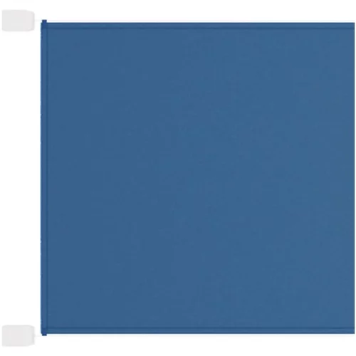  Okomita tenda plava 140 x 600 cm od tkanine Oxford