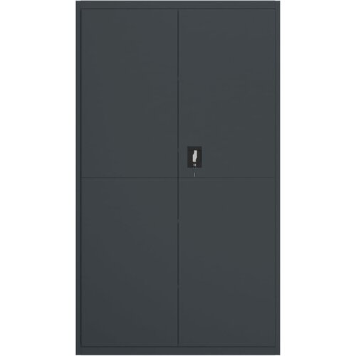  za spise antracit 105 x 40 x 180 cm čelični Slike