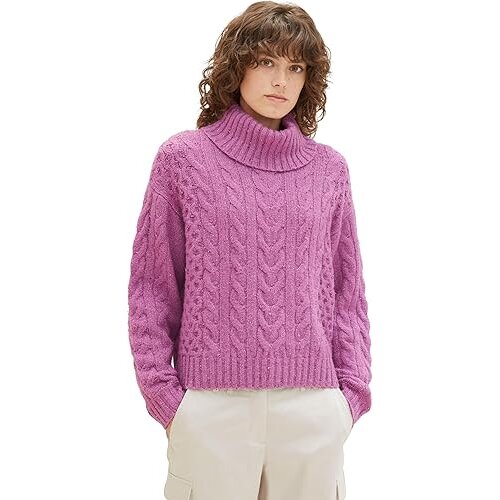 Tom Tailor 1039294 ženski džemper, roze Cene