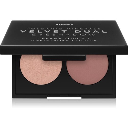 Korres Volcanic Minerals duo sjenila za oči nijansa 18 Pink Rose 3 g Slike