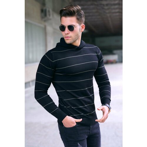 Madmext Sweater - Black - Regular fit Slike