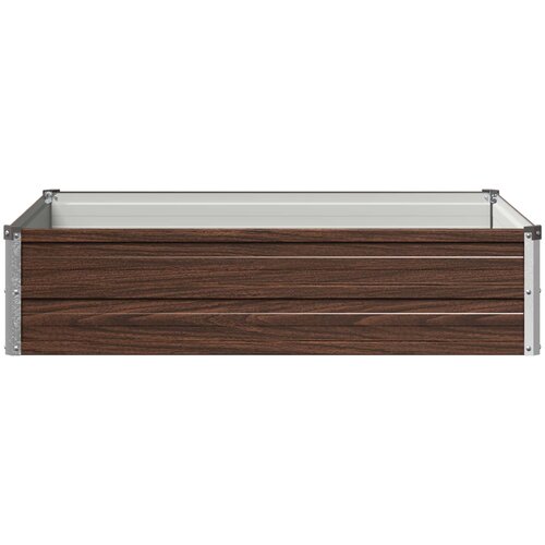  Povi&amp;scaron;eni vrtni krevet Crna 100 x 80 x 24 cm Slike