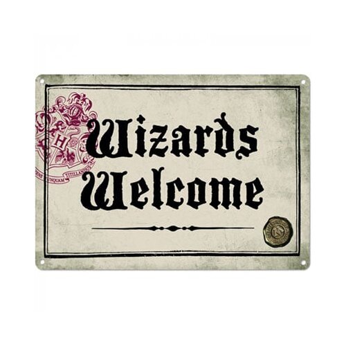 Half Moon Bay Harry Potter - Zidna dekoracija - Harry Potter, Wizards Welcome, metal Cene