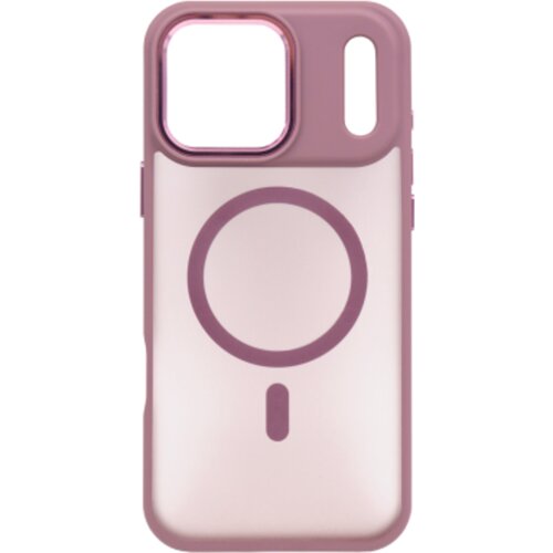 Chameleon Gumiran magnetni ovitek (TPU Magnetic Blur) za Apple iPhone 17 Pro, roza Cene