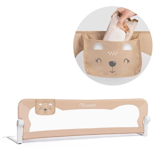 Nukido Bed Safety Guard Cover 150 x 42 x 35 cm - Beige, (21740478) Cene
