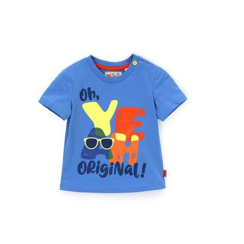 Original Marines majica DR DBP0263NM_Azzurro37 F modra 3-6 MONTHS Slike