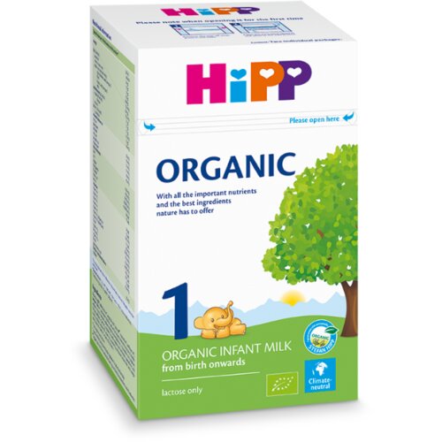 Hipp 1 Mleko za bebe Organic 0M+, 800 g Slike