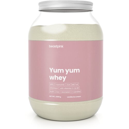 BeastPink Yum Yum Whey 1000 г ванила - сладолед Slike