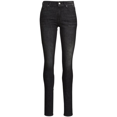 Replay Jeans skinny WHW689 Črna Cene