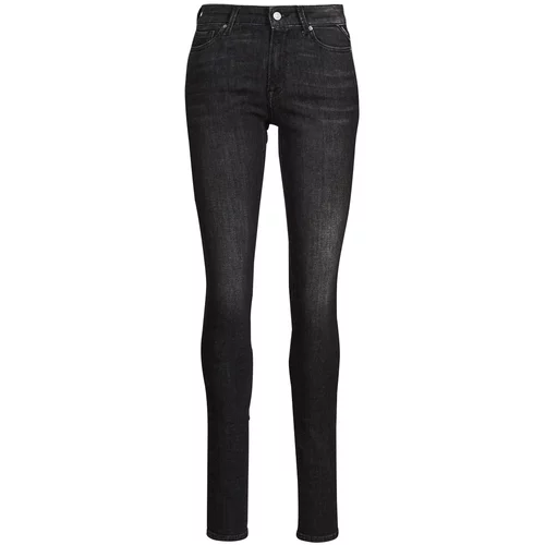 Replay Jeans skinny WHW689 Črna
