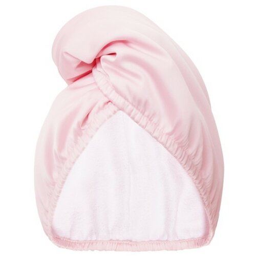 Glov satenski turban za kosu sa dve strane satin pink Slike