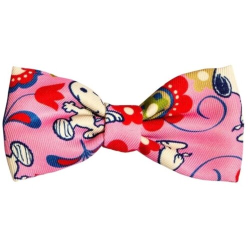 ZOOZ PETS leptir mašna za kućne ljubimce Snoopy Flower XS/S roze Cene