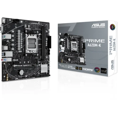 Asus MB PRIME A620M-K AMD A620;AMD;2xDDR5VGA,HDMI;micro ATX