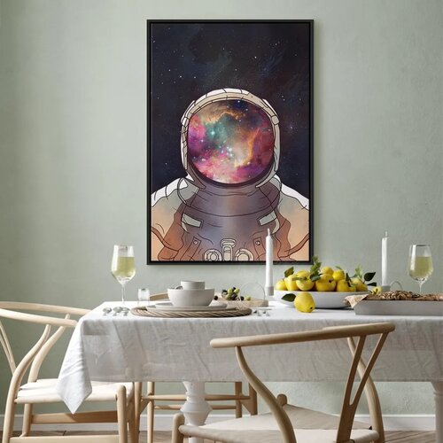  Slika - Star Explorer (1 Part) Vertical 80x120 U crnom drvenom okviru Cene