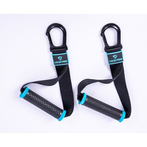 Livepro Fitnes ročaji za vadbo z elastiko ali trakovi Slike
