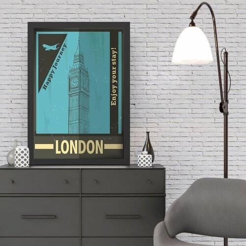 Wallity Uramljena slika London 2, 55x75 cm Cijene