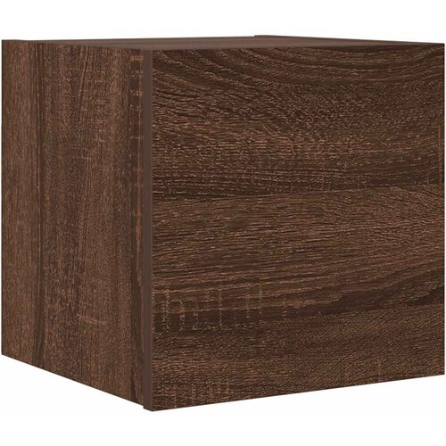 Maison Chic Stenska TV omarica - TV stojalo - Televizijska omarica rjavi hrast 30,5x30x30 cm, (21699545) Cene