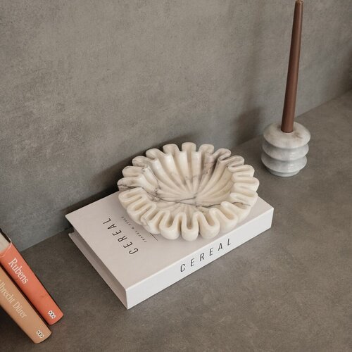 Aberto Design činija MAR08770302D, 20x5 cm, Bela Slike