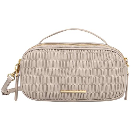 Calvin Klein Jeans Torbe za čez ramo RUCHED CROSSBODY CAMERA BAG LV04K3184G Kostanjeva Slike