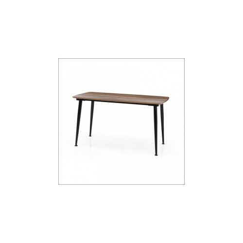  Trpezarijski sto  Pekin Orah MDF/Crne noge 800×1400 mm Cene