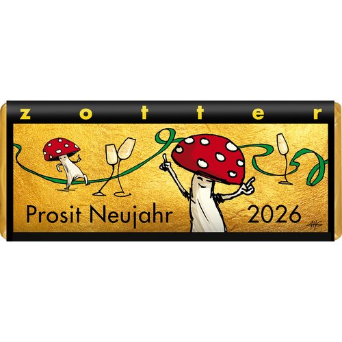 Zotter Schokoladen Bio čokolada - "srečno novo leto" - 70 g Cene