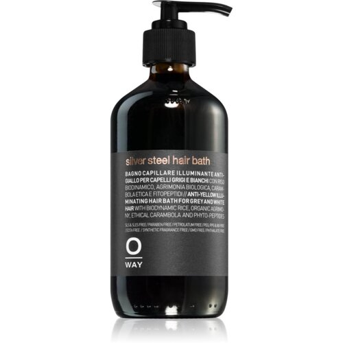 Oway Silver Steel ljubičasti šampon neutralizirajući žuti tonovi 240 ml Cene