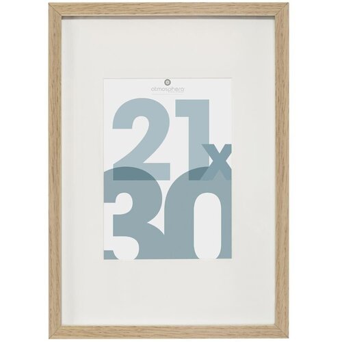 Atmosphera ram za slike 22,8x1,8x31,8cm mdf/staklo bež Cene