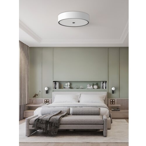  open design OR86027-Str. stropna svetiljka zalindro 6xE27/15W/230V prečnik 74,5 cm bela/crna Slike