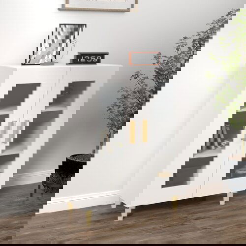 vidaXL Komoda bijela 69,5 x 34 x 90 cm od konstruiranog drva Cijene