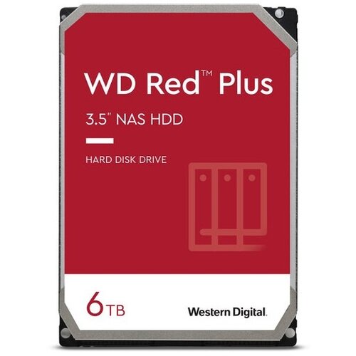 HDD WD 6TB WD60EFPX SATA3 256MB 5400rpm Red Plus Cene