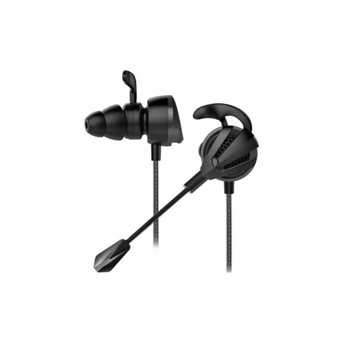 White Shark Slušalke z mikrofonom GE-537 Blackbird, ušesne, stereo, črne