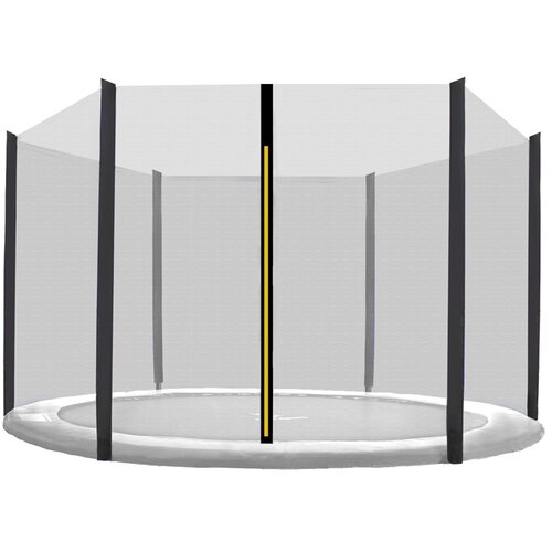  Zaštitna mreža za trampolin ukupnog promjera 150 cm na 6 šipki AGA 150-6 - crna Cijene
