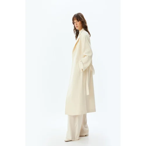 Koton Ecru Women's Coat