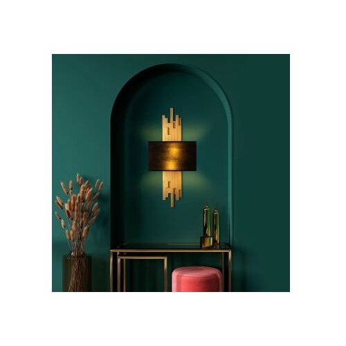 Opviq Zidna lampa Axis-15114, 35x75x10cm, IP20, Zlatno-crna boja Cene