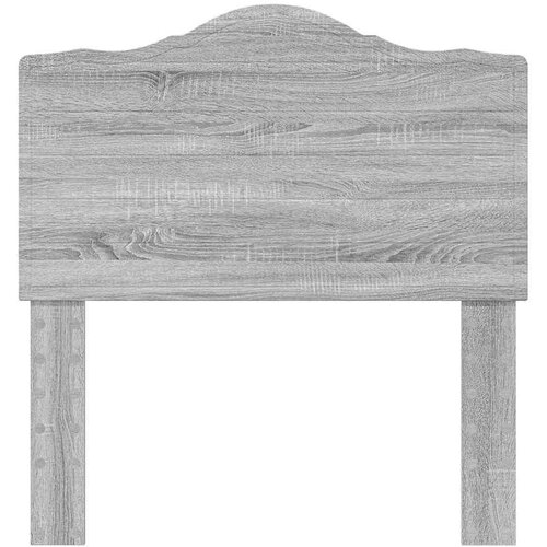  Uzglavlje s uzglavljem Siva Sonoma 100 cm Konstruirano drvo Slike