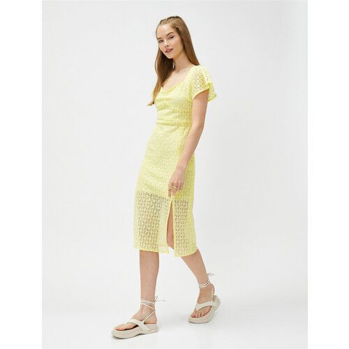 Koton Dress - Yellow Cene