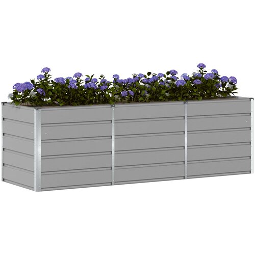  Sadilica Svijetlo siva 240 x 80 x 75 cm Čelik Slike