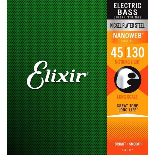 Elixir Žice za petožičanu bas gitaru 14202 Light, 045-130 Cene