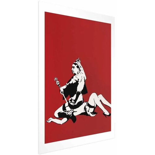  Plakat - Banksy: Queen Victoria 60x90 Bez okvira s margom Cijene