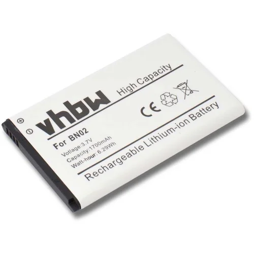 VHBW Baterija za Nokia XL / RM-1030 / RM-1042, 1650 mAh