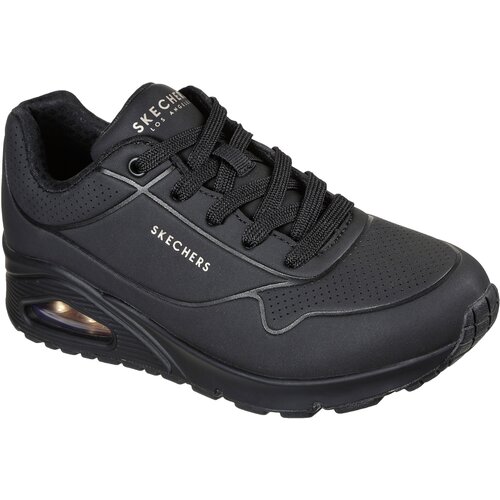 Skechers Ženske patike Uno - Stand On Air, 73690-BBK, Crne Slike
