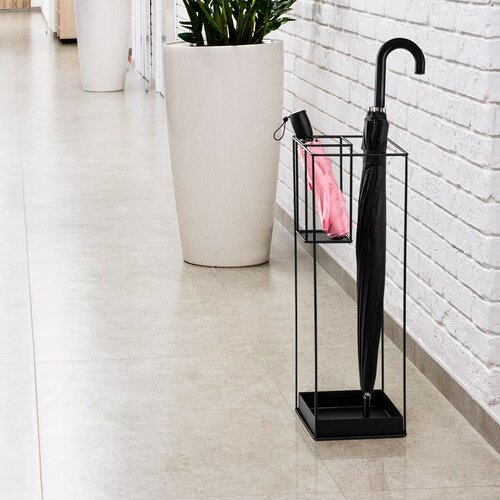 Aberto Design Stalak za kišobrane Şemsiye-A-008, 20x20x61 cm, Crni Cene